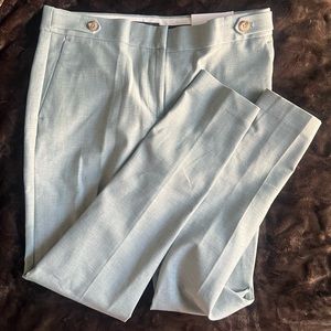 Ann Taylor Blue/Green Straight Pants
